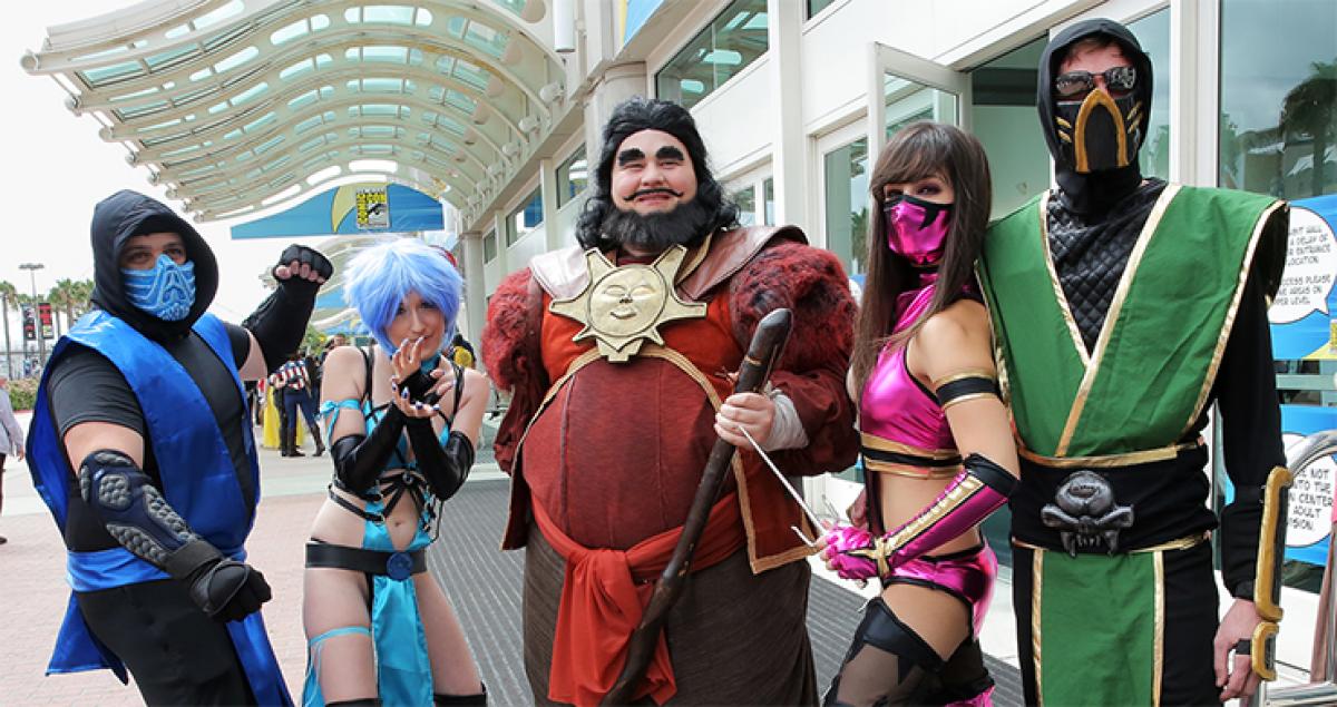 Cosplayers at San Diego Comic Con